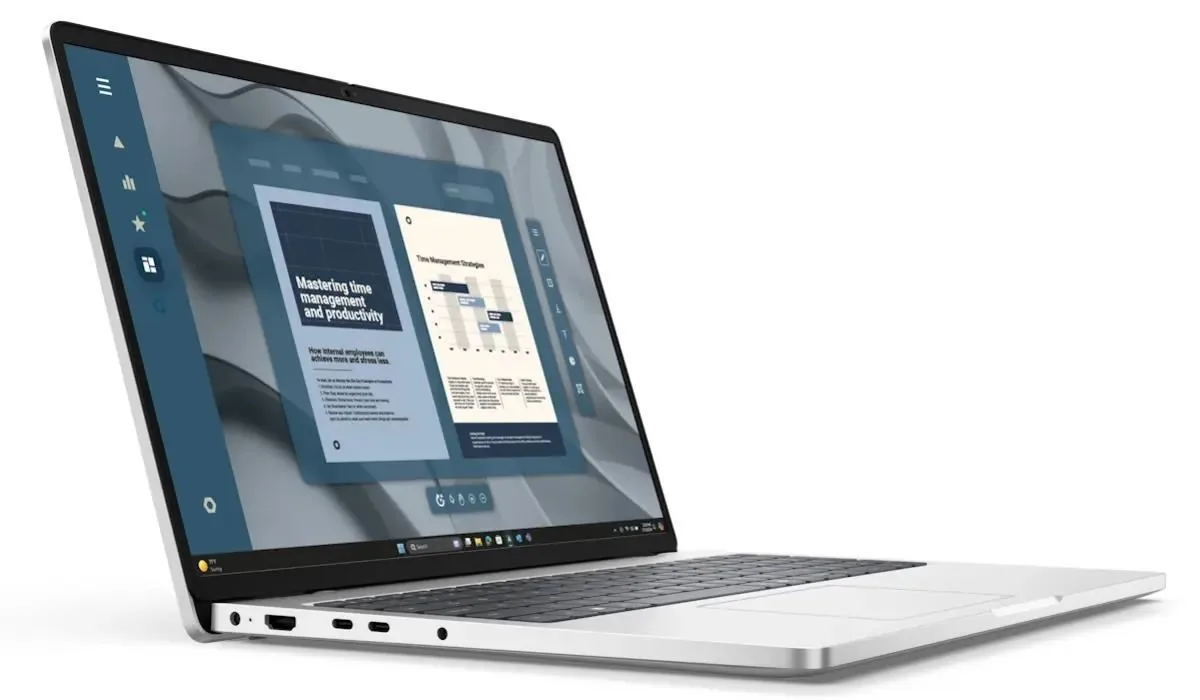 Dell Pro 16 PC16255 - Copilot+ PC, AI PC - AMD Ryzen AI 5 PRO - 340 / až 4.8 GHz - Win 11 Pro - Radeon 840M - 16 GB RAM - 512 GB SSD NVMe - 16" IPS 1920 x 1200 (Full HD Plus) - Gigabit Ethernet - Wi-Fi 6E - platinová stříbrná - BTP - s 3 roky ProSupport