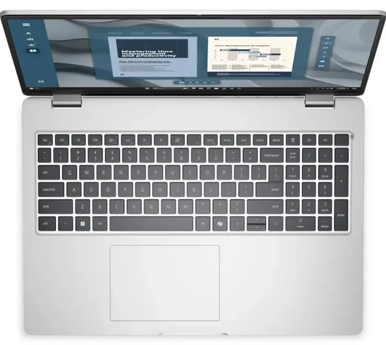 Dell Pro 16 PC16255 - Copilot+ PC, AI PC - AMD Ryzen AI 5 PRO - 340 / až 4.8 GHz - Win 11 Pro - Radeon 840M - 16 GB RAM - 512 GB SSD NVMe - 16" IPS 1920 x 1200 (Full HD Plus) - Gigabit Ethernet - Wi-Fi 6E - platinová stříbrná - BTP - s 3 roky ProSupport