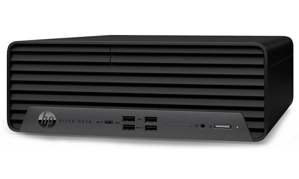 HP Elite 805 G9 - SFF Ryzen 3 Pro 8300G / až 4.9 GHz - RAM 16 GB - SSD 512 GB - NVMe - Radeon 740M - Gigabit Ethernet - Win 11 Pro - monitor: žádný - Smart Buy - s Služba HP na 3 roky Next Business Day Onsite Hardware Support for Desktops