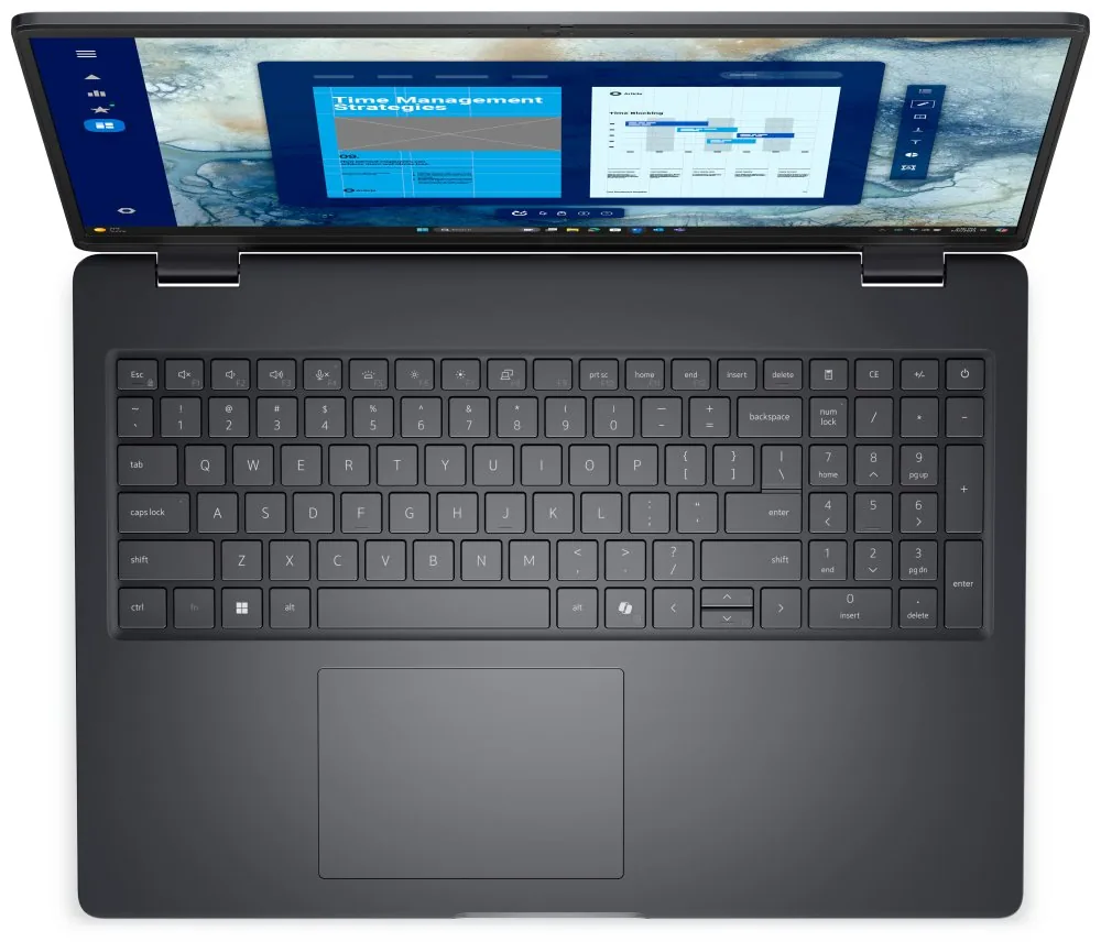 Dell Pro 16 PC16250 - AI PC - Intel Core 5 - 120U / až 5 GHz - Win 11 Pro - Intel Graphics - 16 GB RAM - 512 GB SSD NVMe - 16" IPS 1920 x 1200 (Full HD Plus) - Gigabit Ethernet - Wi-Fi 6E - magnetit - BTP - s 3 roky ProSupport