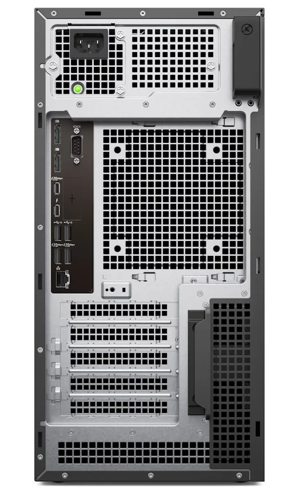 Dell Pro Max Tower T2 FCT2250 - AI PC - věž Core Ultra 9 285 / až 5.6 GHz - vPro Enterprise - RAM 32 GB - SSD 1 TB - SED, NVMe, TLC - Intel Graphics - Gigabit Ethernet - Win 11 Pro - monitor: žádný - černá - BTP - s 3 roky ProSupport