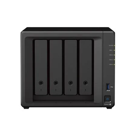 Synology Disk Station DS925+ - Server NAS - 4 zásuvky - SATA-600 / NVMe - HDD - RAID JBOD, 0, 1, 5, 6, 10 - RAM 4 GB - 2.5 Gigabit Ethernet - iSCSI podpora
