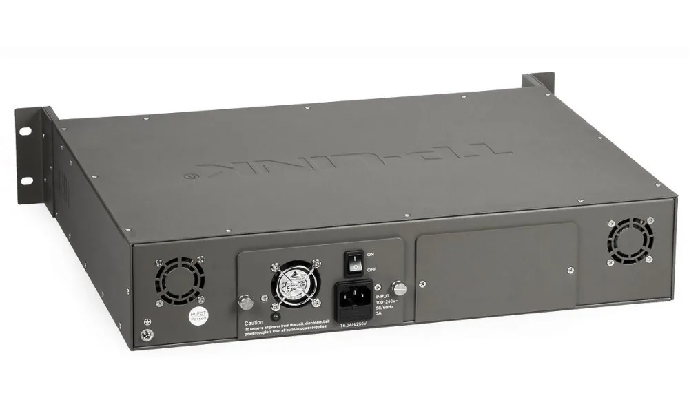 Omada 14-Slot Media Converter Chassis SPEC: 14-Slot, Rackmount FEATURE: Redundant Power Supply, Mounted Two Fans, Compat
