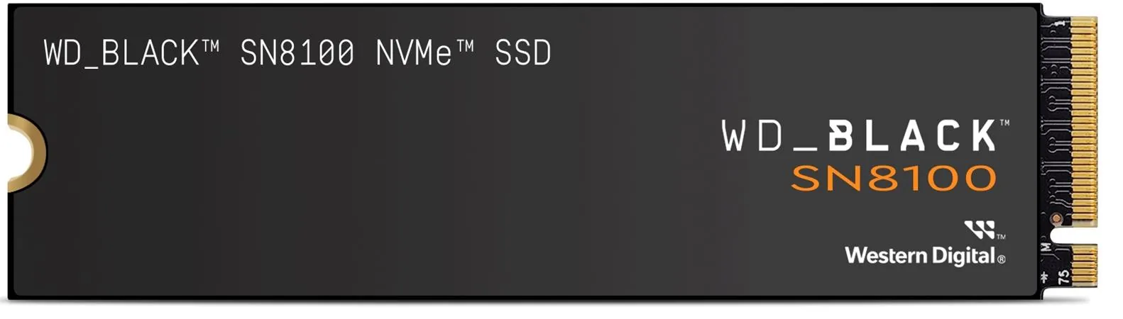 WD BLACK SSD NVMe 4TB PCIe SN8100 Powered by SanDisk, Gen5, (R:14900, W:14000MB s)