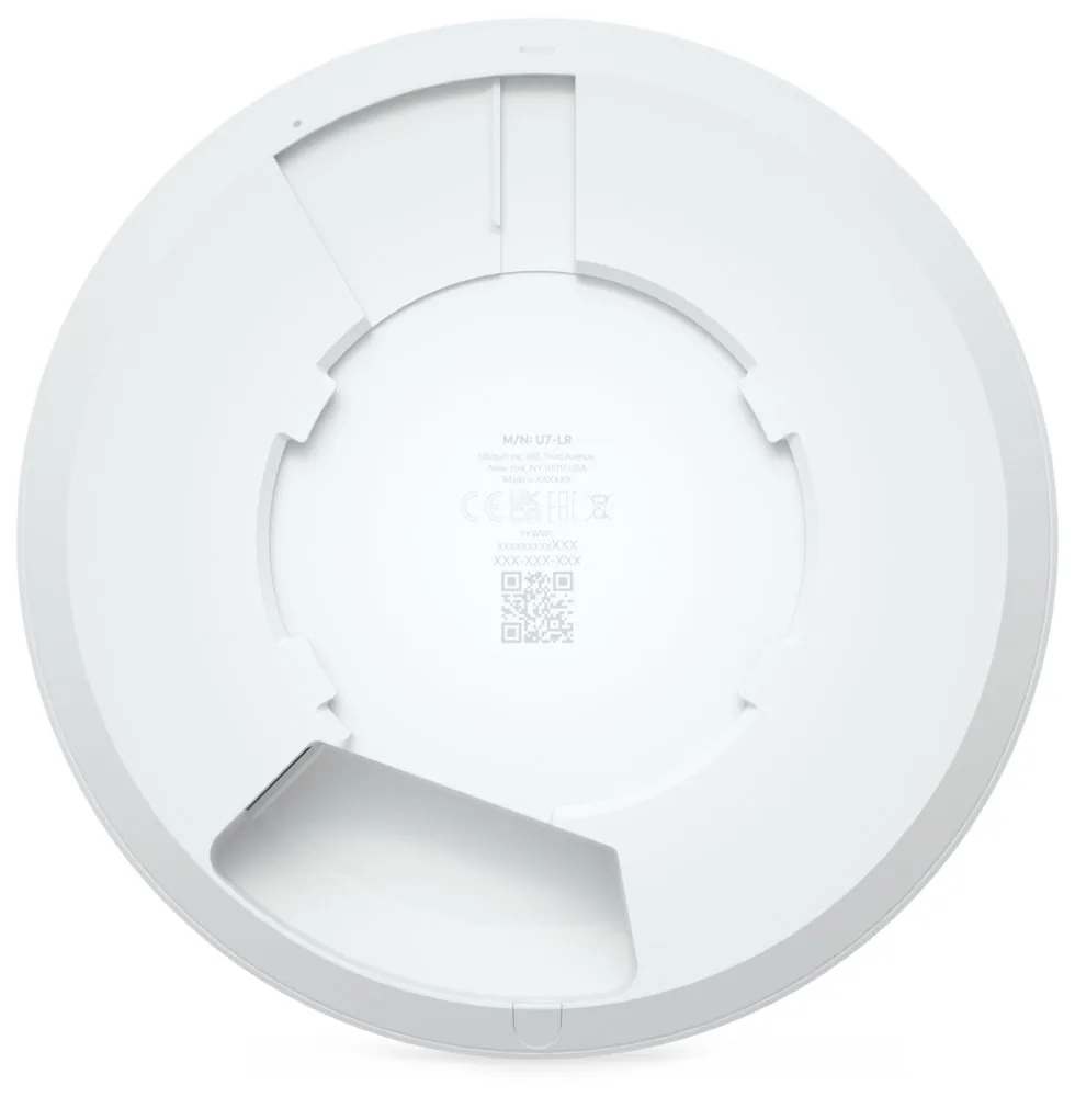 Ubiquiti UniFi U7 Long-Range - Bezdrátový access point - kompaktní - Wi-Fi 7 - Wi-Fi 7 - 2.4 GHz, 5 GHz - nástěnná/stropní montáž - pro P/N: UACC-POE+-2.5G, USW-Flex-2.5G-8-PoE