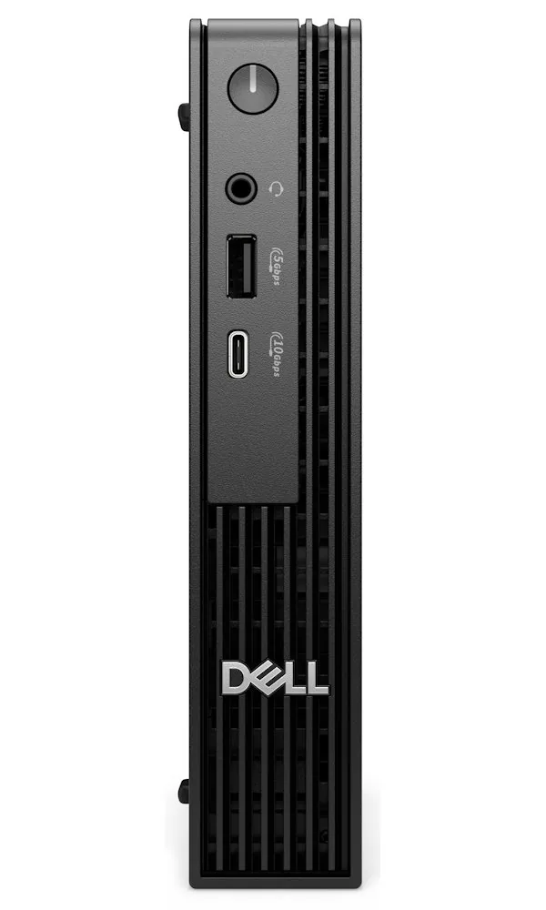 Dell Pro Micro QCM1250 - AI PC - mikro Core Ultra 5 235T / až 5 GHz - RAM 8 GB - SSD 512 GB - NVMe - Intel Graphics - Gigabit Ethernet, Bluetooth, IEEE 802.11ax (Wi-Fi 6E) - Win 11 Pro - monitor: žádný - černá - BTP - s 3 roky ProSupport