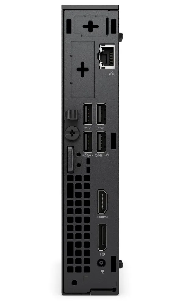 Dell Pro Micro QCM1250 - AI PC - mikro Core Ultra 5 235T / až 5 GHz - RAM 8 GB - SSD 512 GB - NVMe - Intel Graphics - Gigabit Ethernet, Bluetooth, IEEE 802.11ax (Wi-Fi 6E) - Win 11 Pro - monitor: žádný - černá - BTP - s 3 roky ProSupport