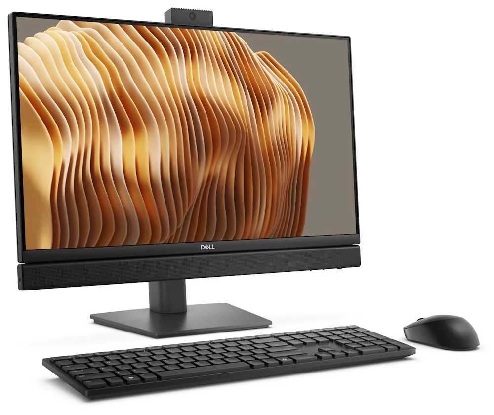 Dell Pro 24 All-in-One QC24250 - AI PC - vše v jednom Core Ultra 7 265 / až 5.3 GHz - RAM 16 GB - SSD 512 GB - NVMe - Intel Graphics - Gigabit Ethernet, Bluetooth, IEEE 802.11ax (Wi-Fi 6E) - Win 11 Pro - monitor: LCD 23.81" 1920 x 1080 (Full HD) @ 75 Hz d