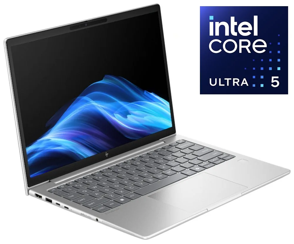 HP EliteBook 6 G1i 13, U5-225U, 1x16GB, 512GB, WiFi7, BT, FpS, W11Pro, 3-3-3