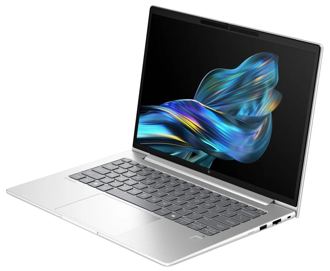 HP EliteBook 6 G1q Notebook Next Gen AI - Copilot+ PC - Snapdragon X - X1-26-100 / až 2.97 GHz - Win 11 Pro - Qualcomm Adreno - 32 GB RAM - 512 GB SSD NVMe - 14" IPS 1920 x 1200 - Gigabit Ethernet - Wi-Fi 7, Bluetooth - stříbrný hliník - kbd: česká/sloven