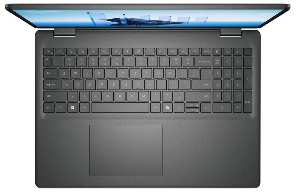 Dell 16/DC16250/5-120U/16"/WUXGA/16GB/512GB/Iris Xe/W11P/Black/3R NBD