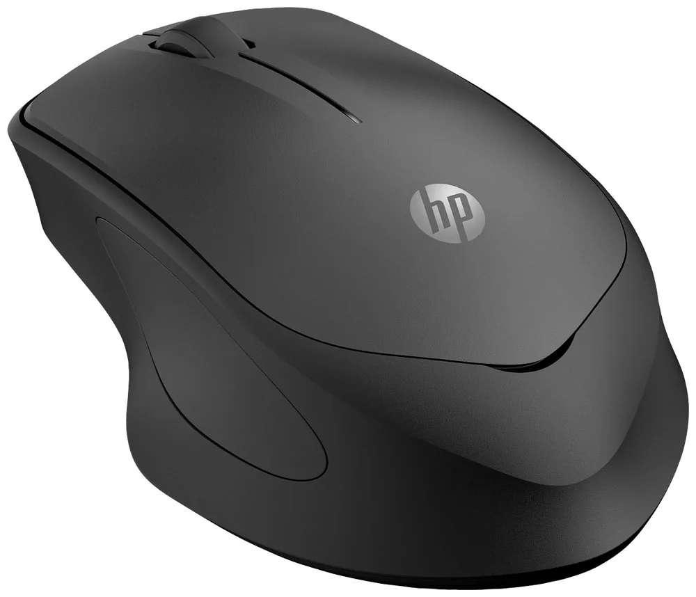 HP 285 Silent - Myš - ergonomický - optický - bezdrátový - 2.4 GHz - bezdrátový přijímač USB