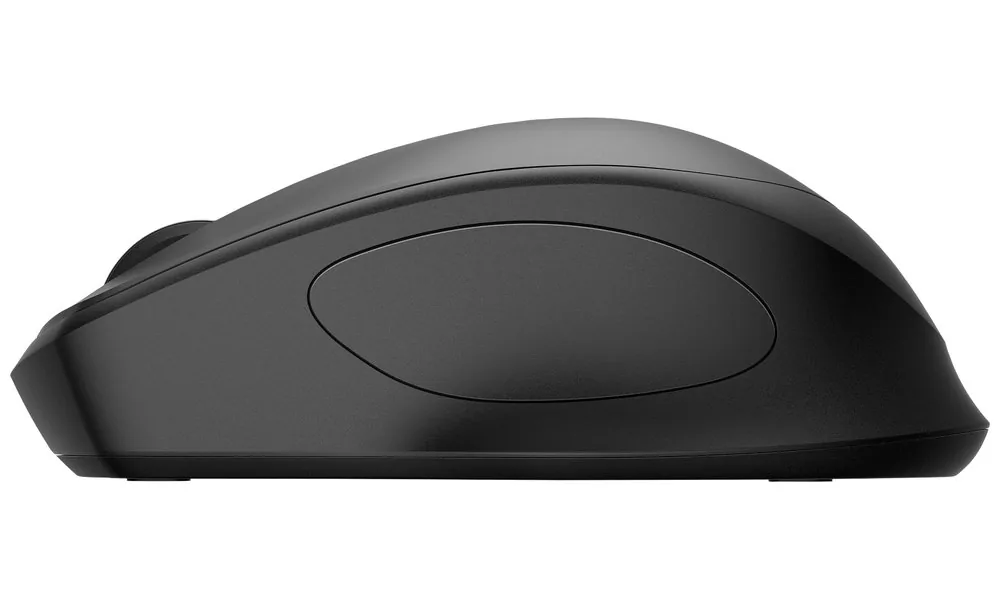 HP 285 Silent - Myš - ergonomický - optický - bezdrátový - 2.4 GHz - bezdrátový přijímač USB