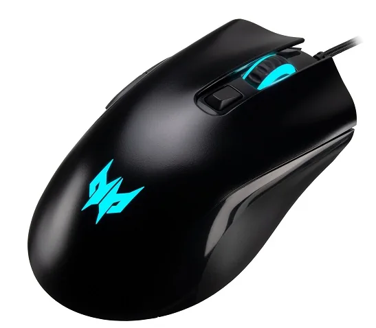 Acer Predator Cestus 333/Herní/Optická/Pro praváky/16 000 DPI/Drátové USB-A/Černá