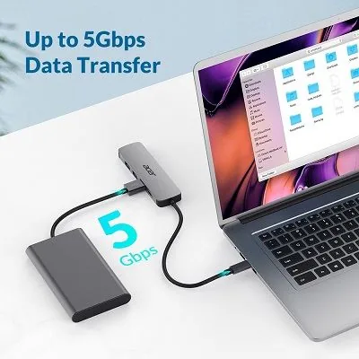 Acer 5IN1 Type- C dongle