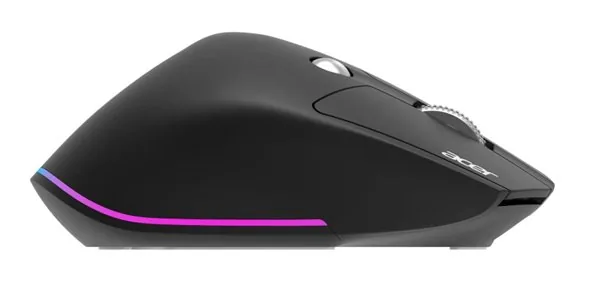 Acer Easy Fit/Ergonomická/Optická/Pro praváky/4 000 DPI/USB+BT/Černá