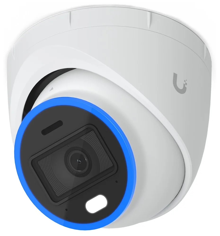Ubiquiti UniFi AI Turret - Síťová bezpečnostní kamera - otočná - venkovní - vandal / weatherproof / tamper-proof - barevný (Den a noc) - 8 MP - 3840 x 2160 - 4K - pevné ohnisko - audio - GbE - PoE Plus