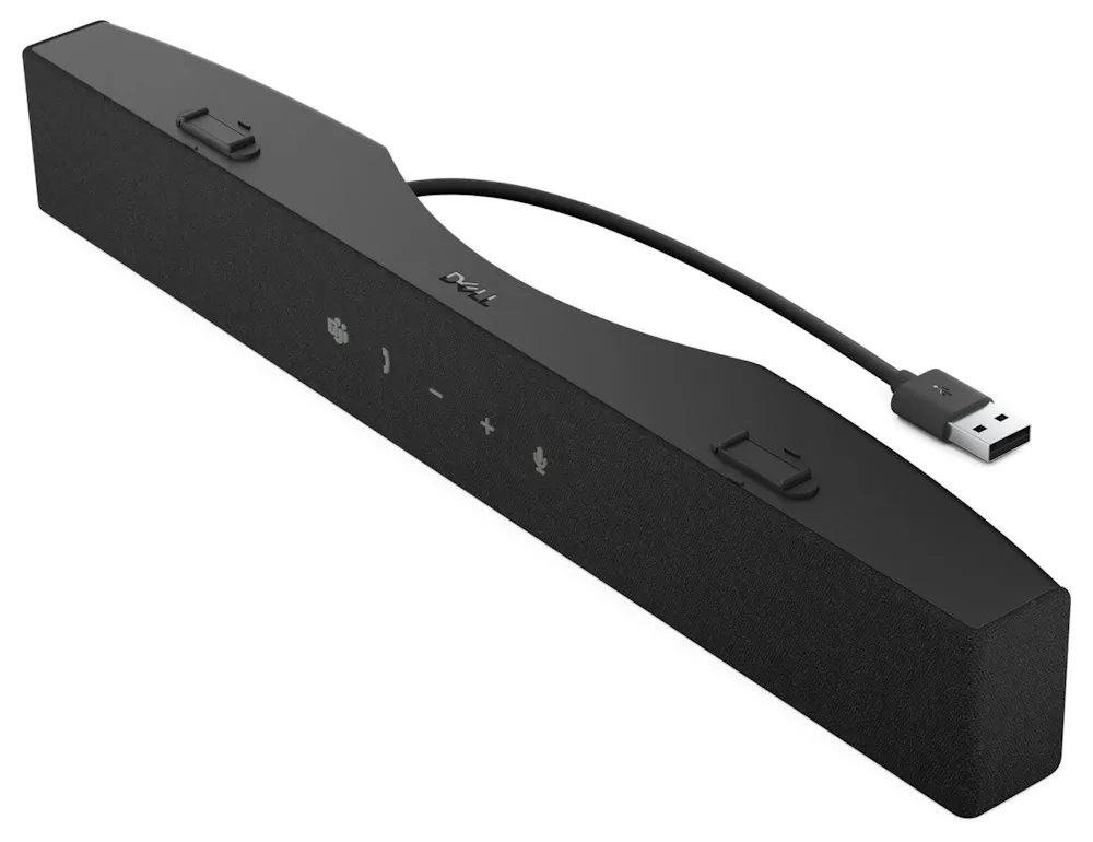 Dell Pro Premium Conferencing Soundbar SB725 - Zvuková lišta - pro monitor - USB - 3.6 watt - pro Dell P2225, P2425, P2725, P3223, P3424; UltraSharp U2424, U2723, U2724, U2725, U3225