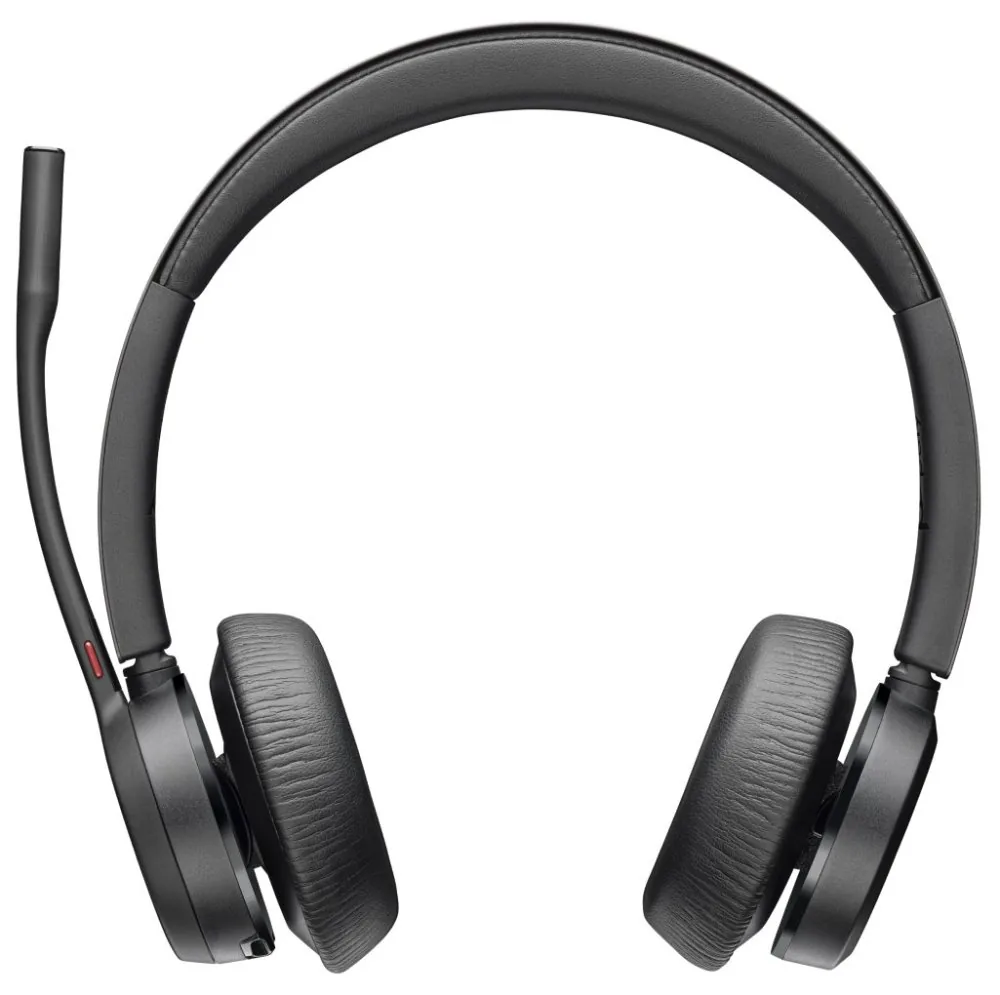 HP Poly Voyager 4320 - Náhlavní souprava - náhlavní - Bluetooth - bezdrátový - černá - certifikováno pro Microsoft Teams, certifikováno pro Zoom