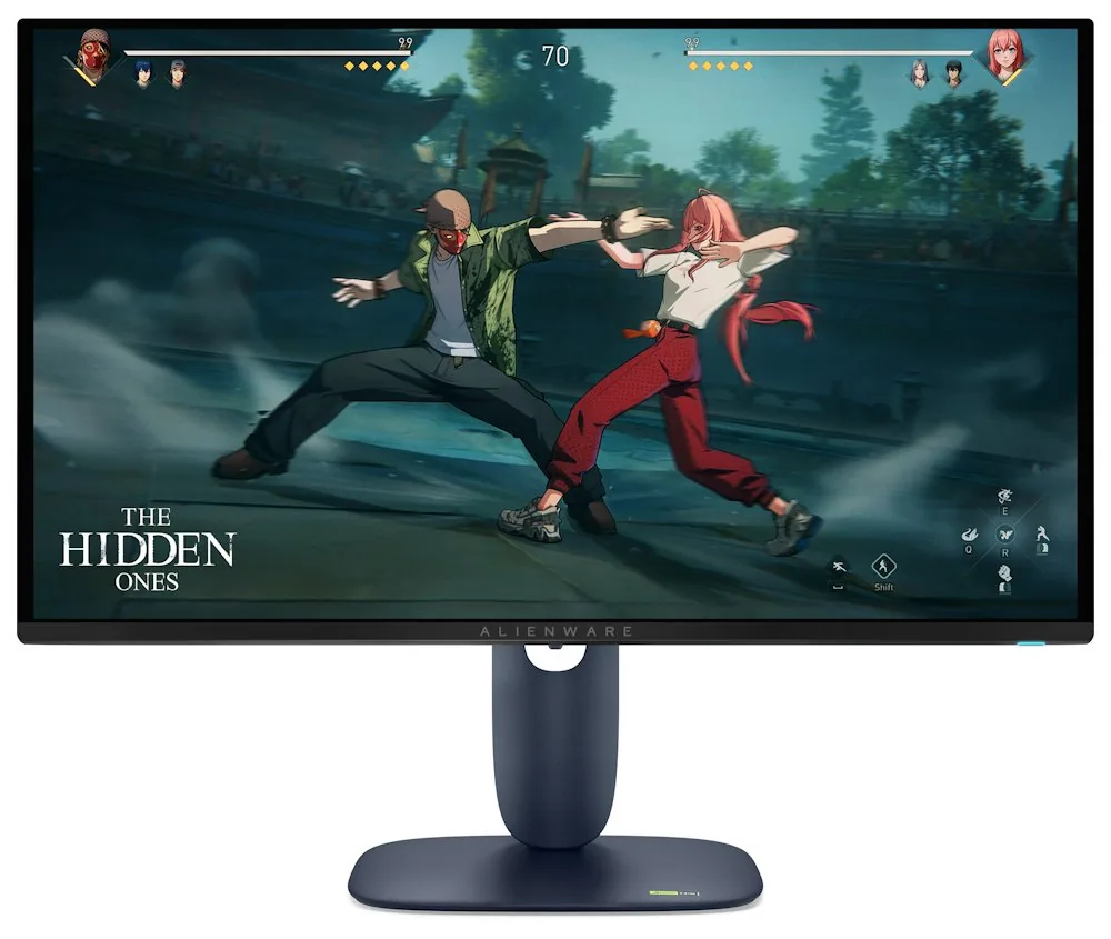 Alienware AW2725D - OLED monitor - hraní her - 27" (26.7" zobrazitelný) - 2560 x 1440 QHD @ 280 Hz - 1000 cd/m? - 1500000:1 - DisplayHDR 400 True Black - 0.03 ms - 2xHDMI, DisplayPort - s 3 roky záruka s Advanced Exchange Service a Limited Hardware Warran