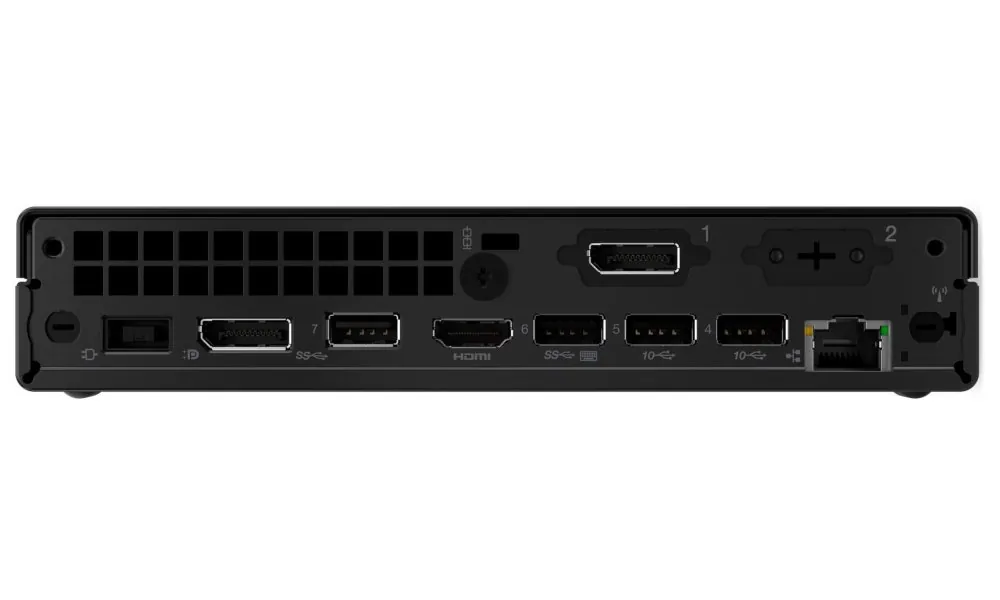 Lenovo ThinkCentre M70q Gen 6 13A4 - AI PC - tiny Core Ultra 5 235T / až 5 GHz - vPro Enterprise - RAM 16 GB - SSD 512 GB - TCG Opal Encryption, NVMe - Intel Graphics - Gigabit Ethernet, IEEE 802.11ax (Wi-Fi 6E), Bluetooth 5.3 - Win 11 Pro - monitor: žádn