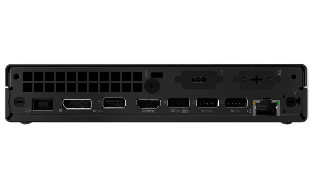 Lenovo ThinkCentre M70q Gen 6 13A4 - AI PC - tiny Core Ultra 5 225T / až 4.9 GHz - RAM 16 GB - SSD 512 GB - TCG Opal Encryption, NVMe - Intel Graphics - Gigabit Ethernet, IEEE 802.11ax (Wi-Fi 6E), Bluetooth 5.3 - Win 11 Pro - monitor: žádný - klávesnice: