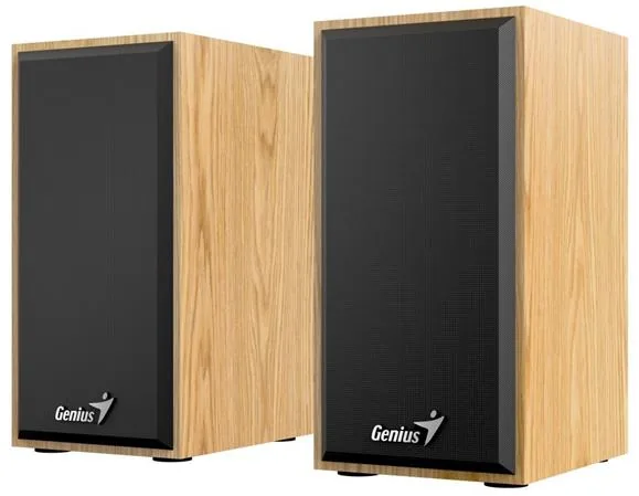 Genius reproduktory SP-HF180, 6W, hnědé, dřevěné