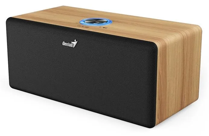Genius reproduktor SP-HF505BT, 20W, hnědé, dřevěné