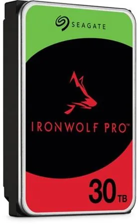 Seagate IronWolf Pro ST30000NT011 - Pevný disk - 30 TB - interní - 3.5" - SATA 6Gb/s - 7200 ot/min. - s 3 roky Seagate Rescue Data Recovery