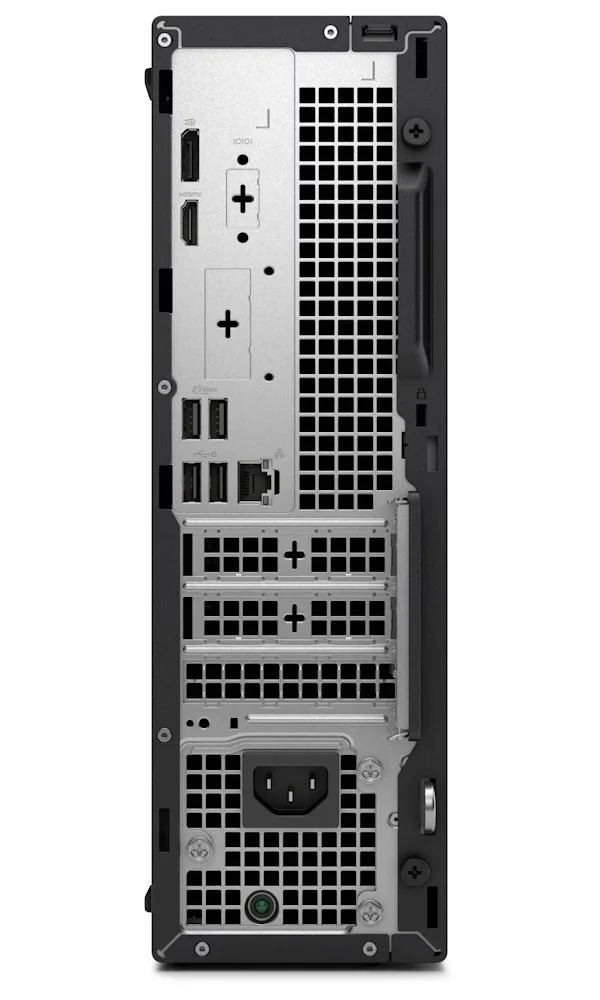 Dell Pro Slim QCS1255 - AI PC - štíhlý desktop Ryzen 3 8300G / až 4.9 GHz - RAM 8 GB - SSD 512 GB - NVMe, Class 25 - Radeon 740M - Gigabit Ethernet, Bluetooth, IEEE 802.11ax (Wi-Fi 6E) - Win 11 Pro - monitor: žádný - černá - BTP - s 3 roky ProSupport