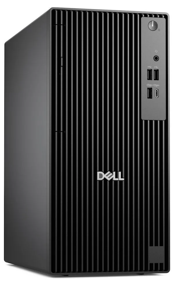 Dell Pro Tower QCT1255 - AI PC - věž Ryzen 3 8300G / až 4.9 GHz - RAM 8 GB - SSD 512 GB - NVMe, Class 25 - DVD SuperMulti - Radeon 740M - Gigabit Ethernet - Win 11 Pro - monitor: žádný - černá - BTP - s 3 roky ProSupport