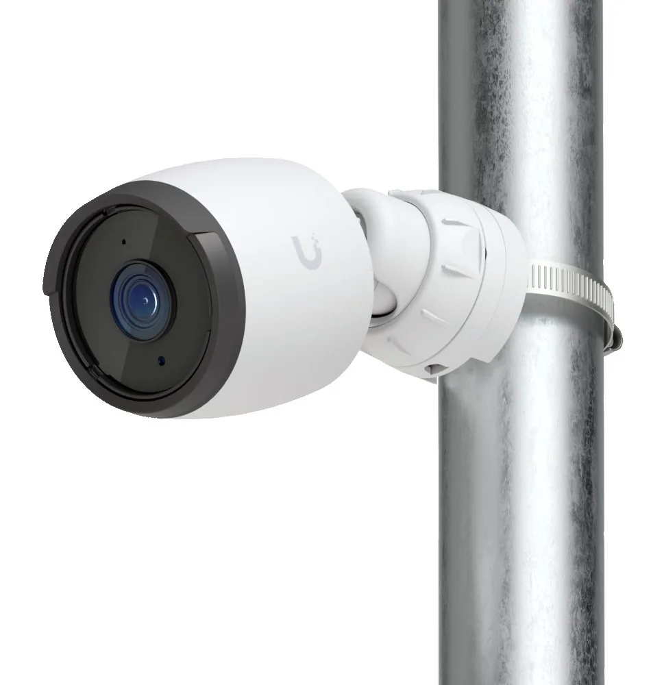 Ubiquiti UniFi Protect G6 - Síťová bezpečnostní kamera - bullet - interiérový, venkovní - odolná vůči povětrnostním vlivům - barevný (Den a noc) - 8 MP - 3840 x 2160 - 4K - pevné ohnisko - audio - LAN 10/100 - DC 37 - 57 V / PoE