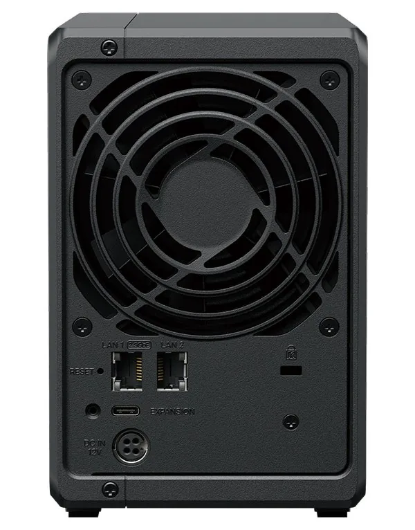 Synology Disk Station DS725+ - Server NAS - RAID JBOD, 0, 1, 5, 6, 10 - RAM 4 GB - 2.5 Gigabit Ethernet - iSCSI podpora