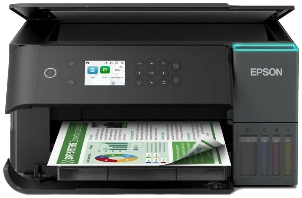 Epson EcoTank L6360 A4, color MFP, USB, LAN, WiFi, duplex