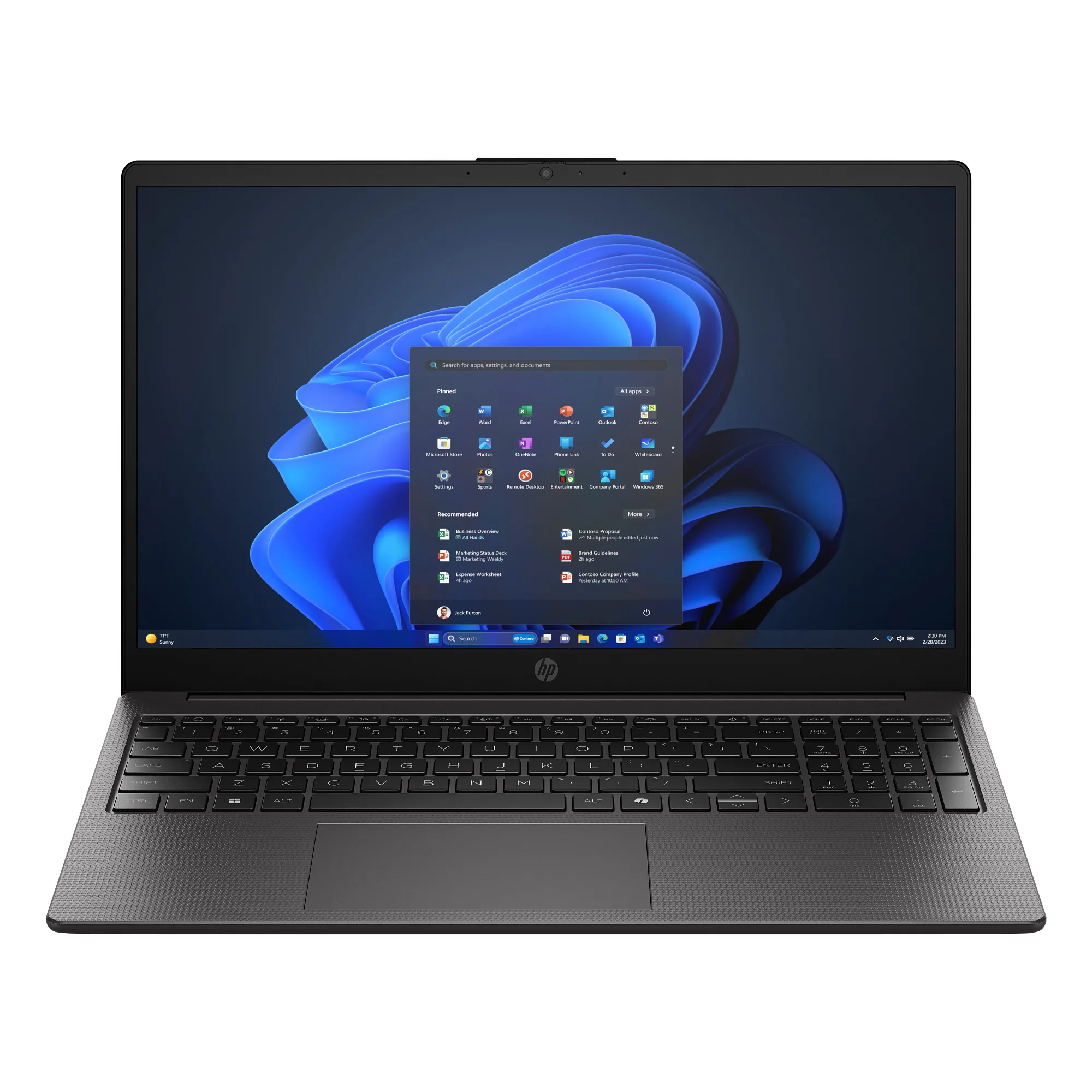 HP 250R G10 Notebook - Intel Core 3 - 100U / až 4.7 GHz - Win 11 Home - Intel Graphics - 8 GB RAM - 512 GB SSD NVMe - 15.6" IPS dotyková obrazovka 1920 x 1080 (Full HD) - Wi-Fi 6, Bluetooth - tmavě popelavě stříbrná - kbd: česká/slovenská