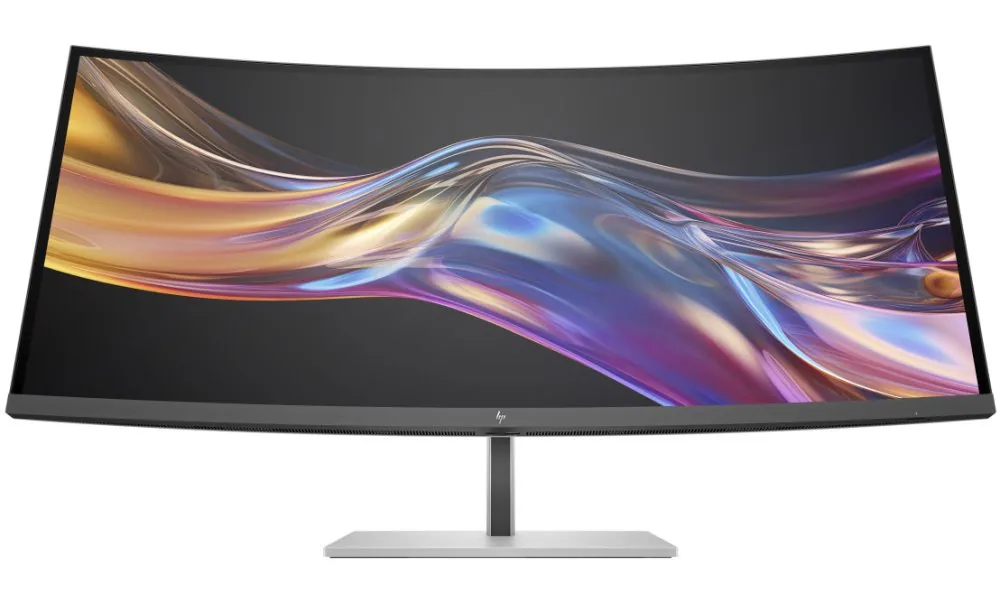 HP 738pu - Series 7 Pro - LED monitor - zakřivená - 38" (37.52" zobrazitelný) - 3840 x 1600 WQHD+ @ 60 Hz - IPS Black - 400 cd/m? - 2000:1 - DisplayHDR 400 - 5 ms - Thunderbolt 4, HDMI, DisplayPort, USB-C - reproduktory - černá, stříbrná