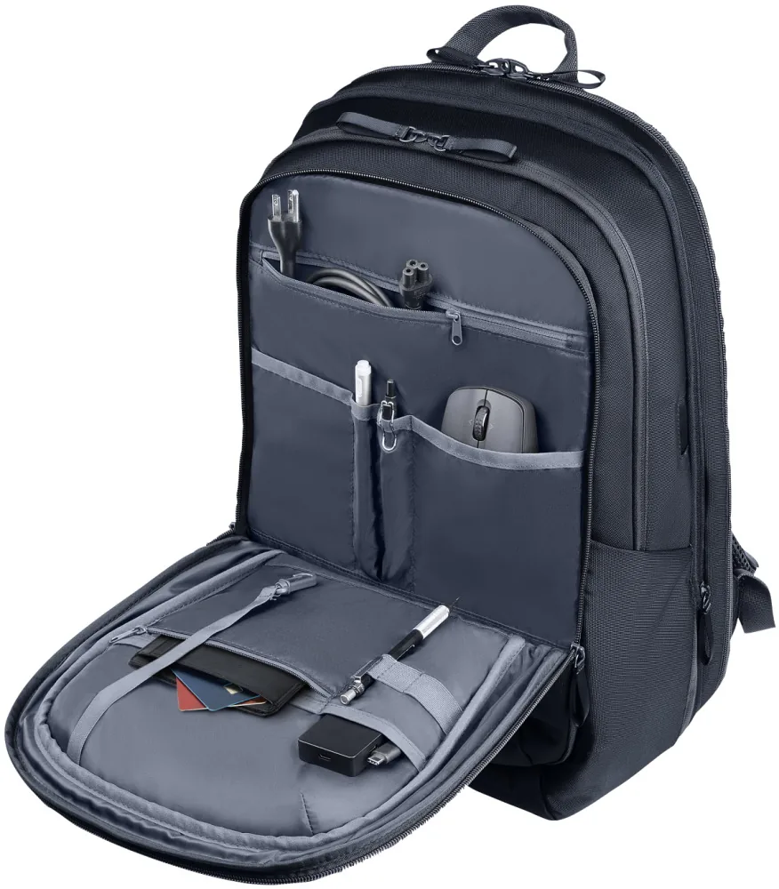HP Travel Plus - Batoh na notebook - 30L - 17.3" - graphite blue