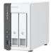 QNAP TS-216G (4core 2,0GHz + NPU, 4GB RAM, 2x SATA, 1x GbE, 1x 2,5GbE, 2x USB 2.0, 1x USB 3.2)