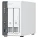 QNAP TS-216G (4core 2,0GHz + NPU, 4GB RAM, 2x SATA, 1x GbE, 1x 2,5GbE, 2x USB 2.0, 1x USB 3.2)