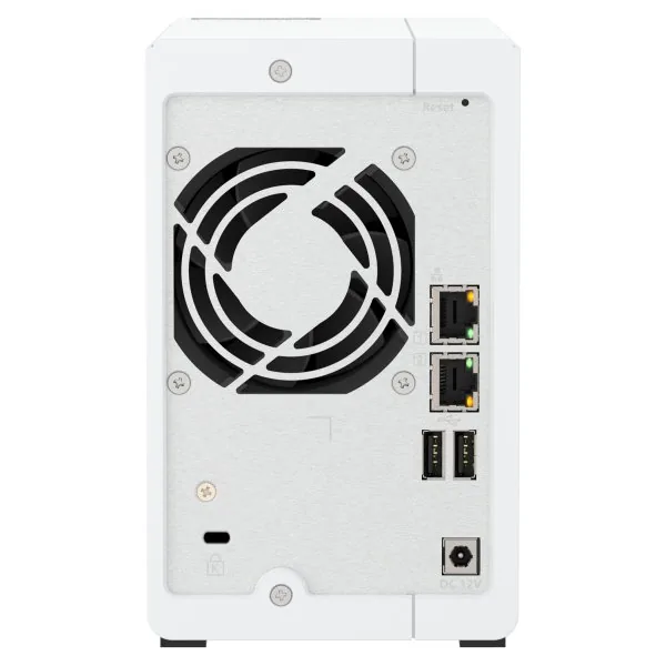 QNAP TS-216G (4core 2,0GHz + NPU, 4GB RAM, 2x SATA, 1x GbE, 1x 2,5GbE, 2x USB 2.0, 1x USB 3.2)