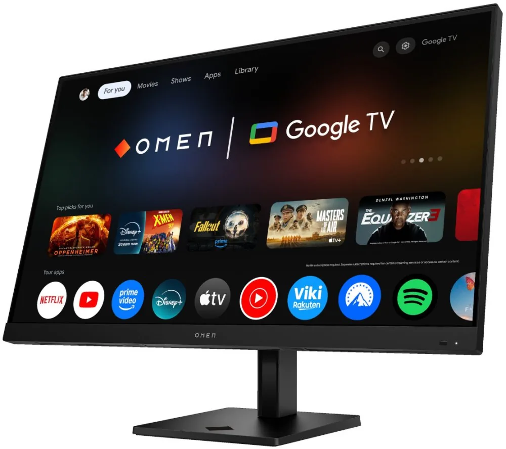 OMEN by HP 31.5 inch UHD 144Hz Smart Gaming Monitor