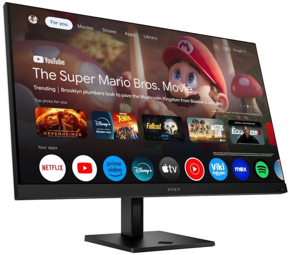 OMEN by HP 31.5 inch UHD 144Hz Smart Gaming Monitor
