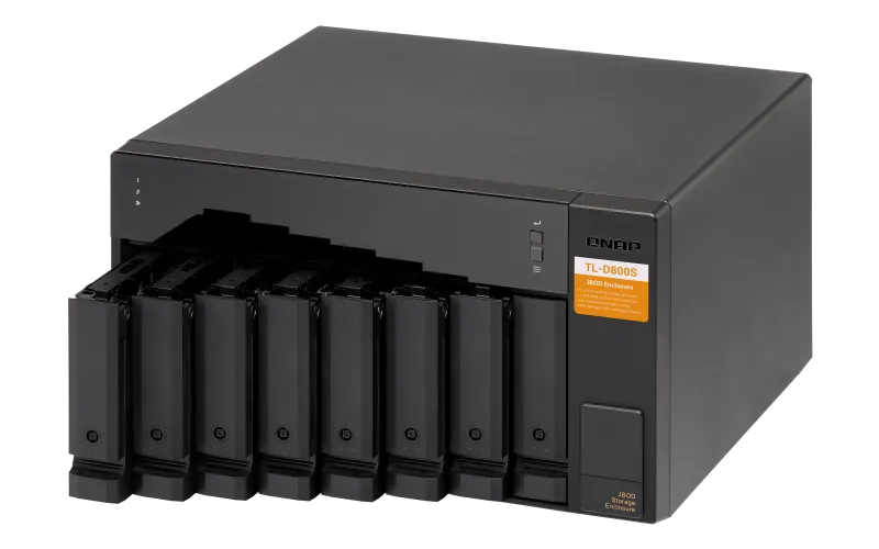 QNAP TL-D800S - úložná jednotka JBOD SATA (8x SATA), desktop