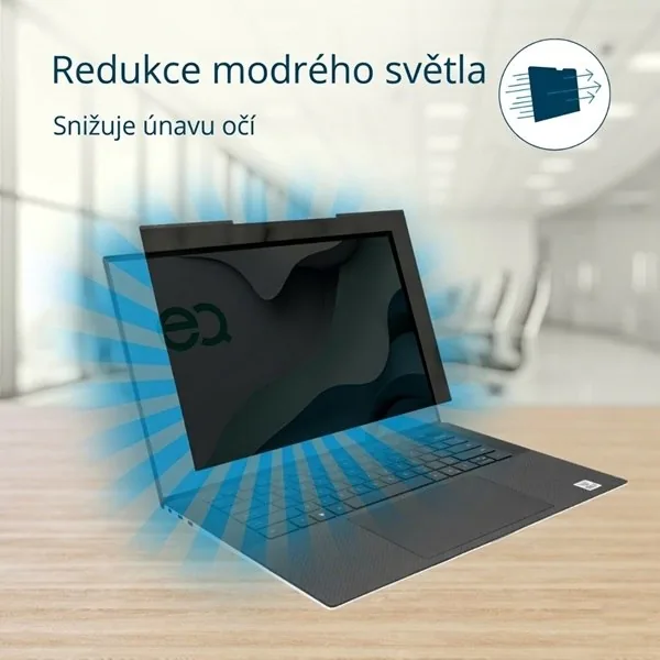 Kensington EQ - Filtr displeje ke zvýšení soukromí - dvoucestné - odstranitelné - lepící, kloubové pásky - 23"