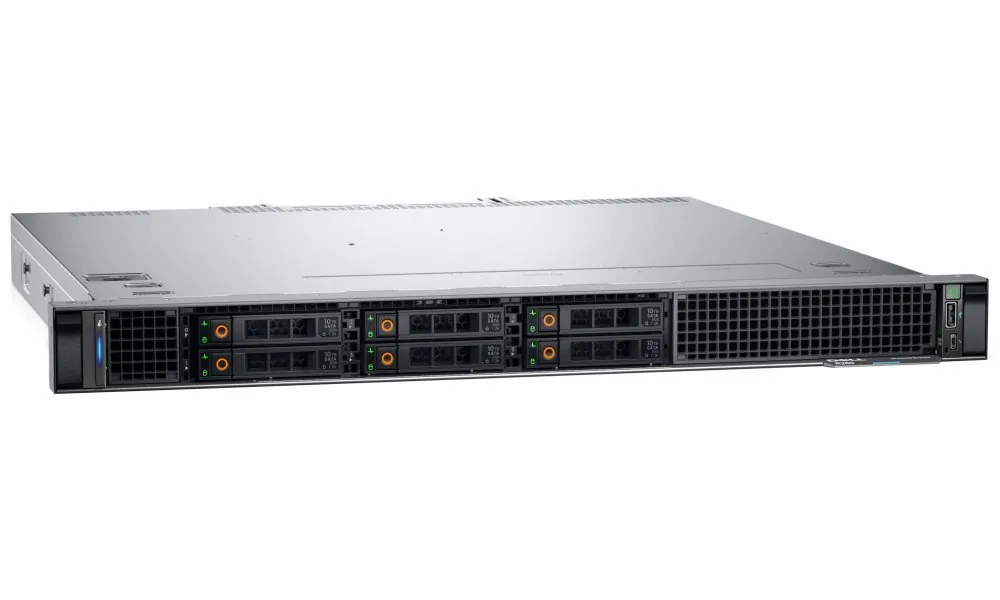 Dell PowerEdge R260 - Server - instalovatelný do racku 1U - 1-směrný - 1 x Xeon 6333P / až 5.2 GHz - RAM 16 GB - SAS - vyměnitelný za chodu 2.5" zásuvka(y) - SSD 480 GB - G200eW - Gigabit Ethernet - žádný OS - monitor: žádný - černá - BTP - Dell Smart Sel