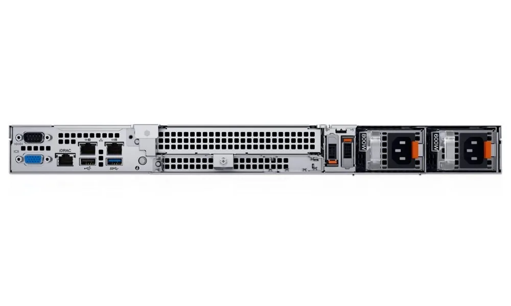 Dell PowerEdge R360 - Server - instalovatelný do racku 1U - 1-směrný - 1 x Xeon 6333P / až 5.2 GHz - RAM 32 GB - SAS - vyměnitelný za chodu 2.5" zásuvka(y) - SSD 2 x 480 GB - G200eW - Gigabit Ethernet - žádný OS - monitor: žádný - černá - BTP - Dell Smart