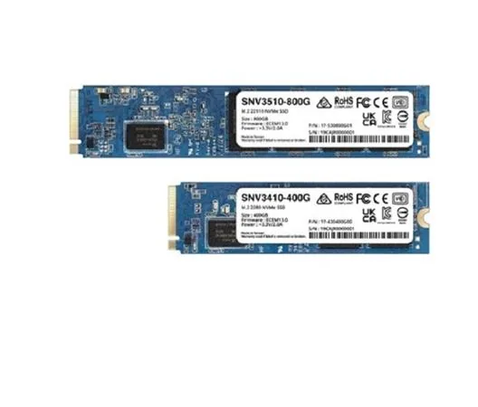 Synology SSD Enterprise M.2 NVMe SNV5420-800G, 800 GB, čtení zápis: 3000 1000 MB s, M.2 2280