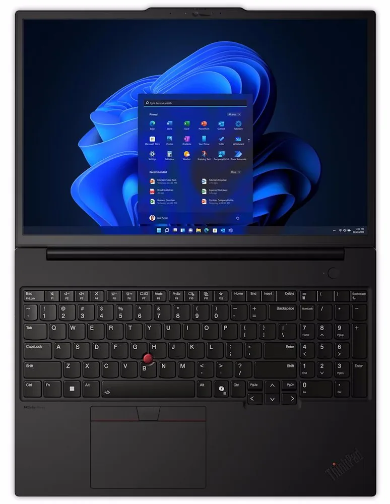 Lenovo ThinkPad P16s Gen 4 21QV - Intel Core Ultra 7 - 265H / až 5.3 GHz - vPro Enterprise - Win 11 Pro - RTX PRO 1000 Blackwell - 64 GB RAM - 1 TB SSD TCG Opal Encryption 2, NVMe, Performance - 16" IPS 1920 x 1200 - Wi-Fi 7, Bluetooth - černá - kbd: česk