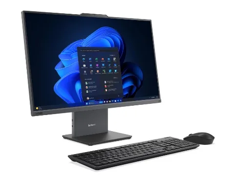 Lenovo ThinkCentre neo 55a 24 Gen 6 13F8 - Copilot+ PC - vše v jednom se stojanem pro monitor - Ryzen AI 7 350 / až 5 GHz - RAM 16 GB - SSD 512 GB - TCG Opal Encryption, NVMe - Radeon 860M - Gigabit Ethernet, Bluetooth 5.3, IEEE 802.11ax (Wi-Fi 6) - Win 1