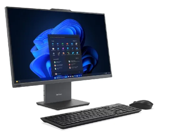 Lenovo ThinkCentre neo 55a 24 Gen 6 13FA - Vše v jednom se stojanem pro monitor - Ryzen 5 220 / až 4.9 GHz - RAM 8 GB - SSD 256 GB - TCG Opal Encryption, NVMe - Radeon 740M - Gigabit Ethernet, Bluetooth 5.3, IEEE 802.11ax (Wi-Fi 6) - Win 11 Pro - monitor: